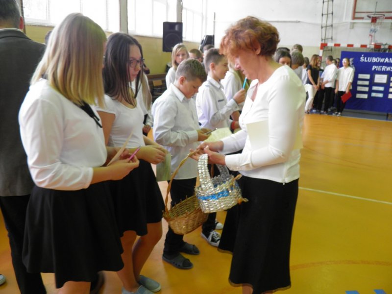 Ślubowanie kl I gimnazjum